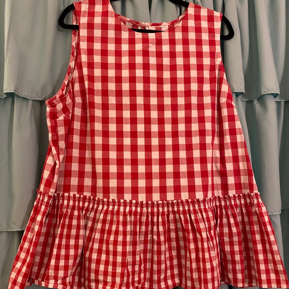 Gingham Top